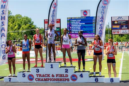 Alexa Adams-State Runner up- 2024 State Track & Field Meet